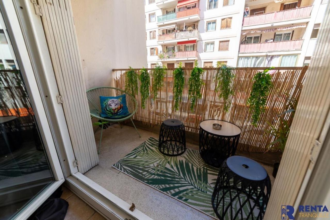 Apartment Chambre 2 Rene Cassinbalcon Wifi Mini-frigo Tv Nice